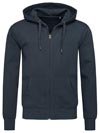 SST5610 GYH - HOODED SWEATJACKET FOR MEN