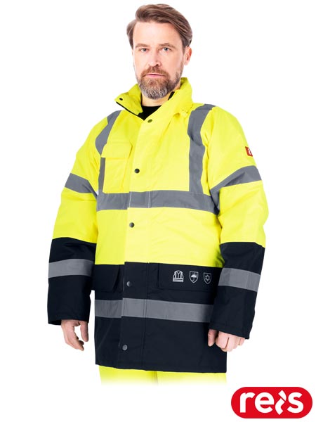 BLUE-YELLOW-J - PROTECTIVE INSULATED JACKET