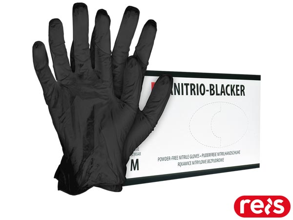RNITRIO-BLACKER B M - NITRILE GLOVES