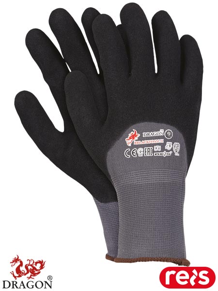 RBLACKFOAM-H SB 8 - PROTECTIVE GLOVES