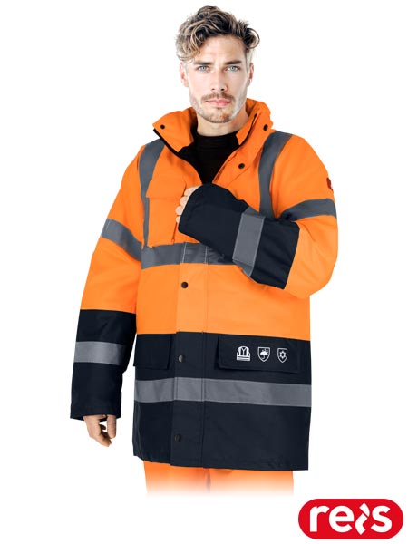 BLUE-ORANGE-J PG 3XL - PROTECTIVE INSULATED JACKET